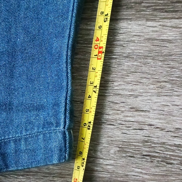 The Quacker Factory denim snowman shirt/top - Picture 11 of 11